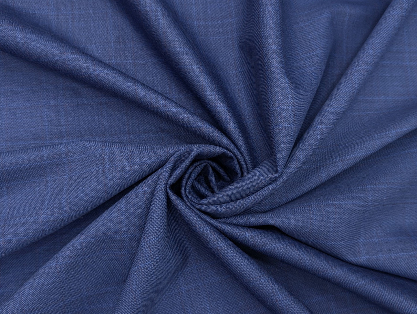 Raymond Luxolite 70% Wool Super 120's Premium Unstitched Suiting Fabric (Checkered Blue)