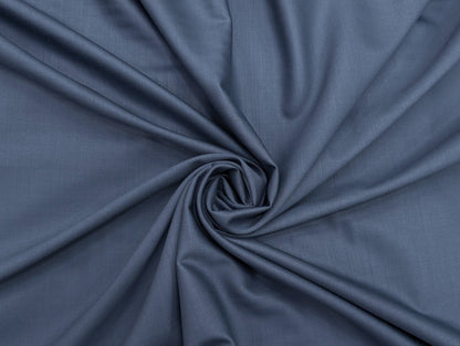 Raymond Luxolite 70% Wool Super 120's Premium Unstitched Suiting Fabric (Greyish Blue)