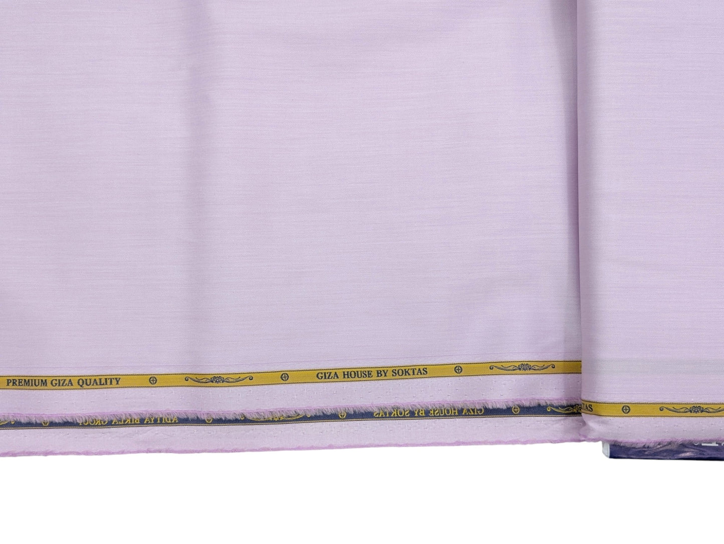 Giza House by Soktas 2 ply 120s Premium Giza Cotton Shirting Fabric (Soft Lavender, Plain Weave)