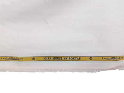 Giza House by Soktas 2 ply 120s Premium Giza Cotton Shirting Fabric (Soft Pink, Plain Weave)