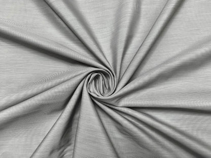 Giza House By Soktas 120/2 Finest Giza Cotton Shirting Fabric (Grey Microstripes)
